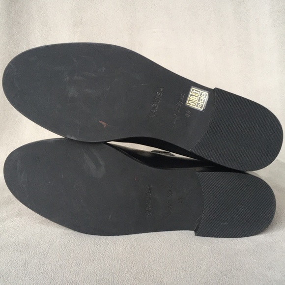 New Naguisa Berri Black Leather Mary Jane Flats 39 - Picture 8 of 11